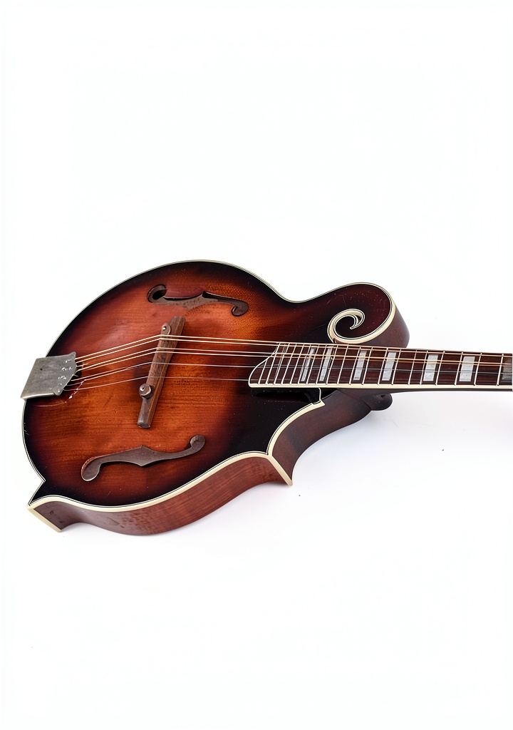 Reading Mandolin Music Appreciation Kindle eBook on a tablet in a cozy home practice setting