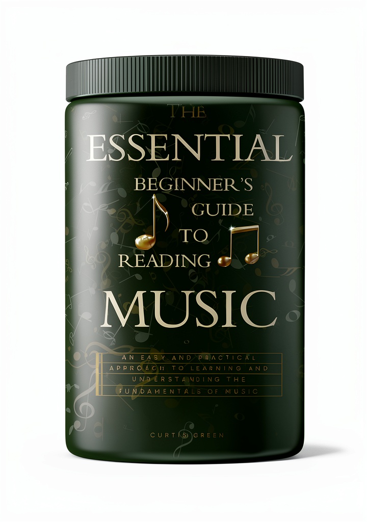 Beginner reading Music Theory Basics Kindle Edition on a tablet in a coffee shop