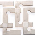 CRL V1E4GKCLR Clear Gasket Kit for Vienna Hinges Plastic Clear-0