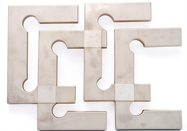 CRL V1E4GKCLR Clear Gasket Kit for Vienna Hinges Plastic Clear-0