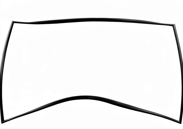 True 810862 Gasket Gdm-23/T-23 Black Narrow-0